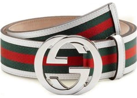 gucci white green red belt|gucci belt green and red.